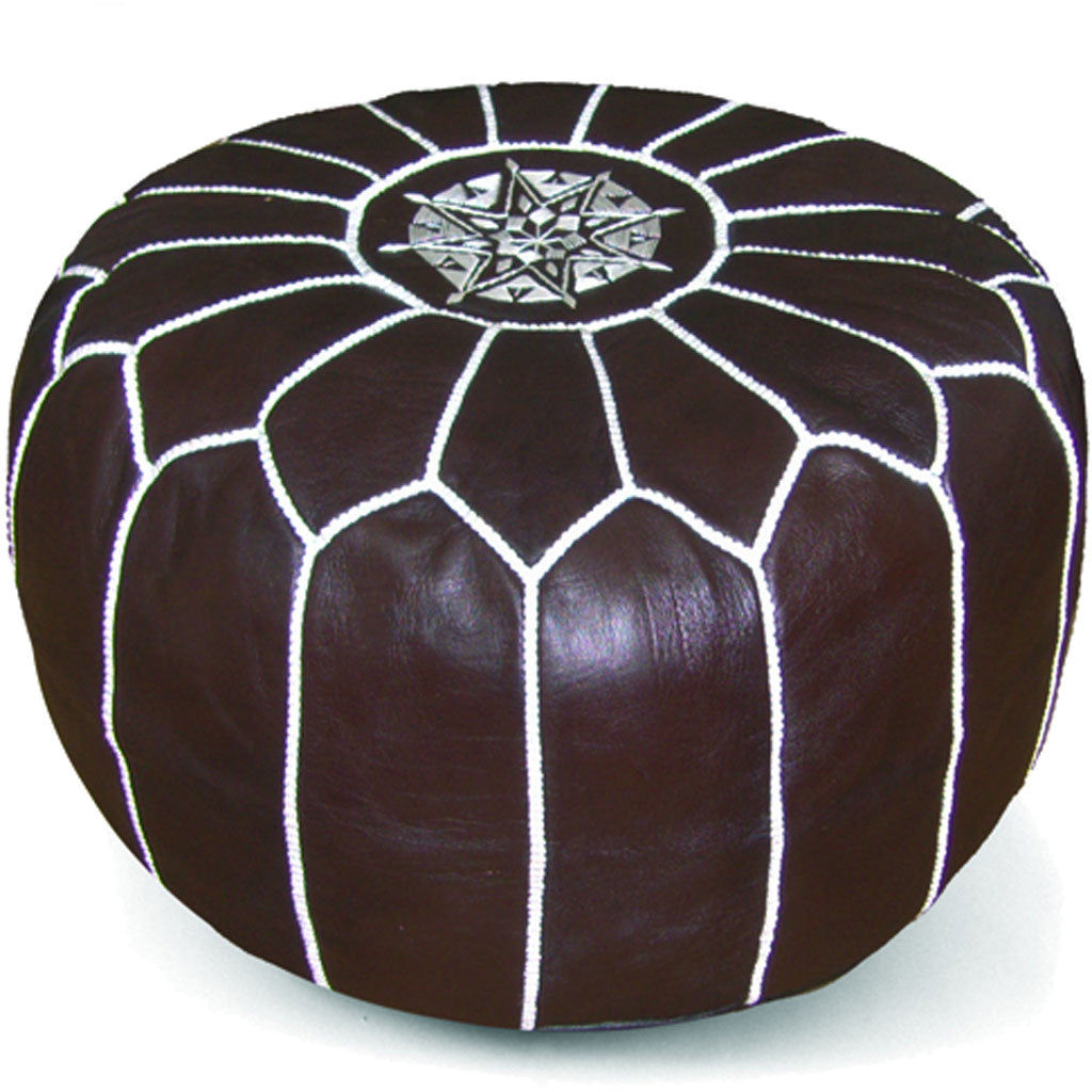 Moroccan Pouf Chocolate