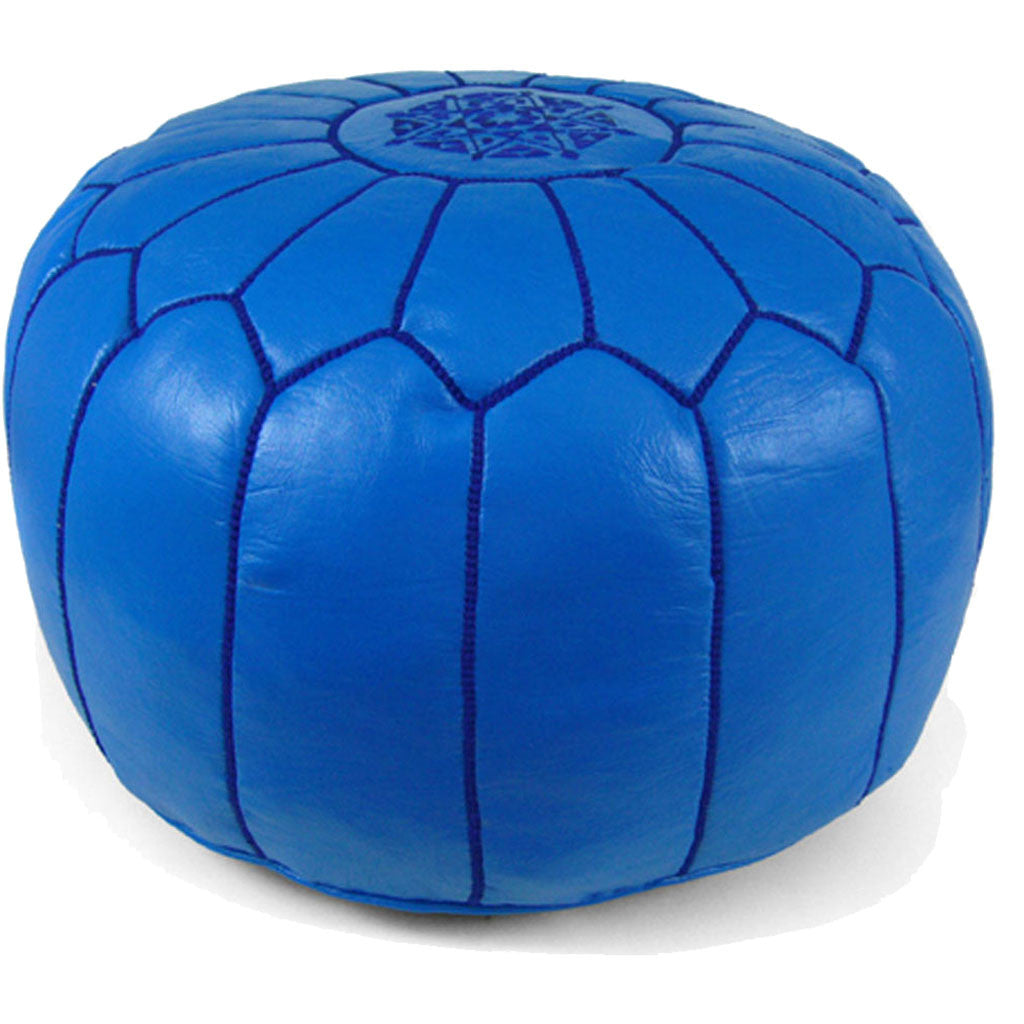Moroccan Pouf Light Navy