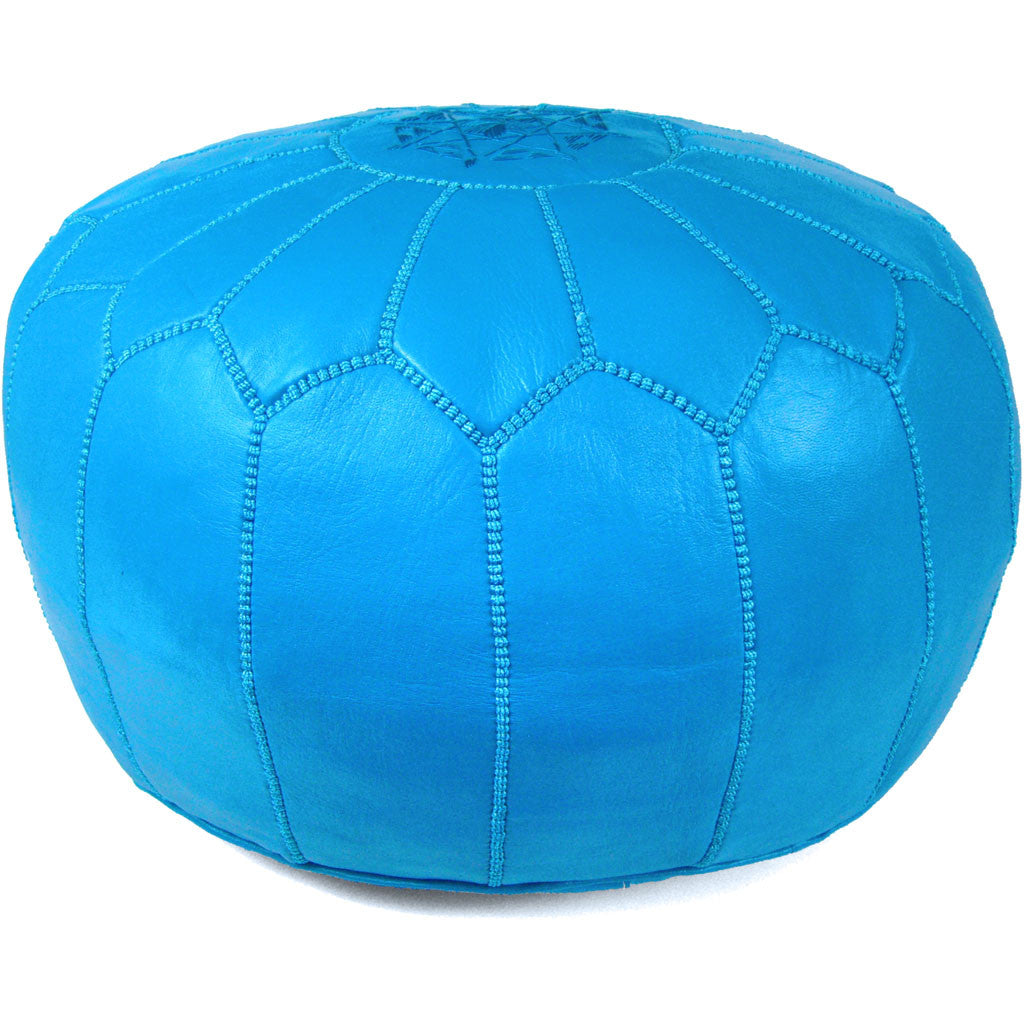 Moroccan Pouf Blue