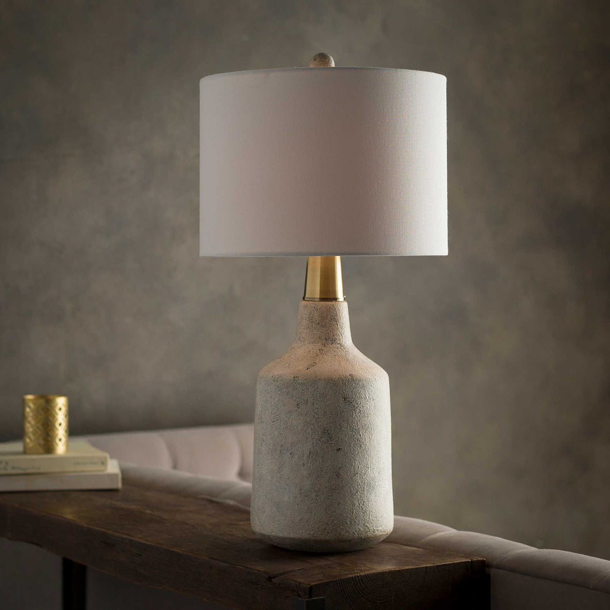 Phoebe Table Lamp White