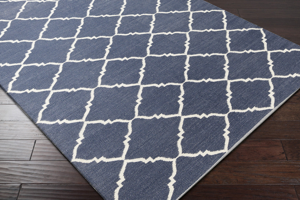 Picnic Ivory/Navy Area Rug