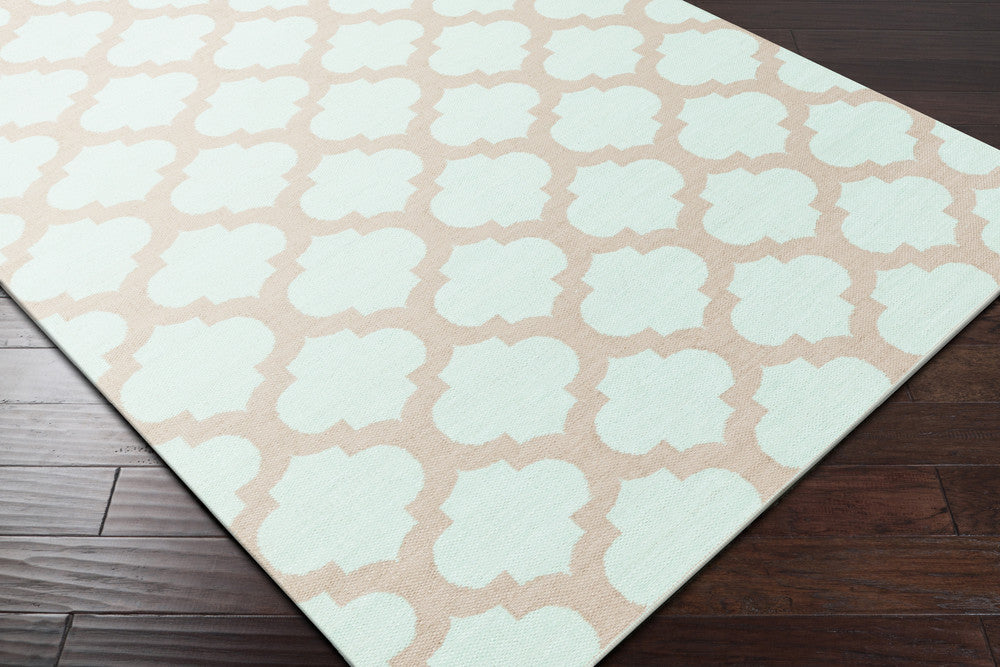 Picnic Mint/Taupe Area Rug