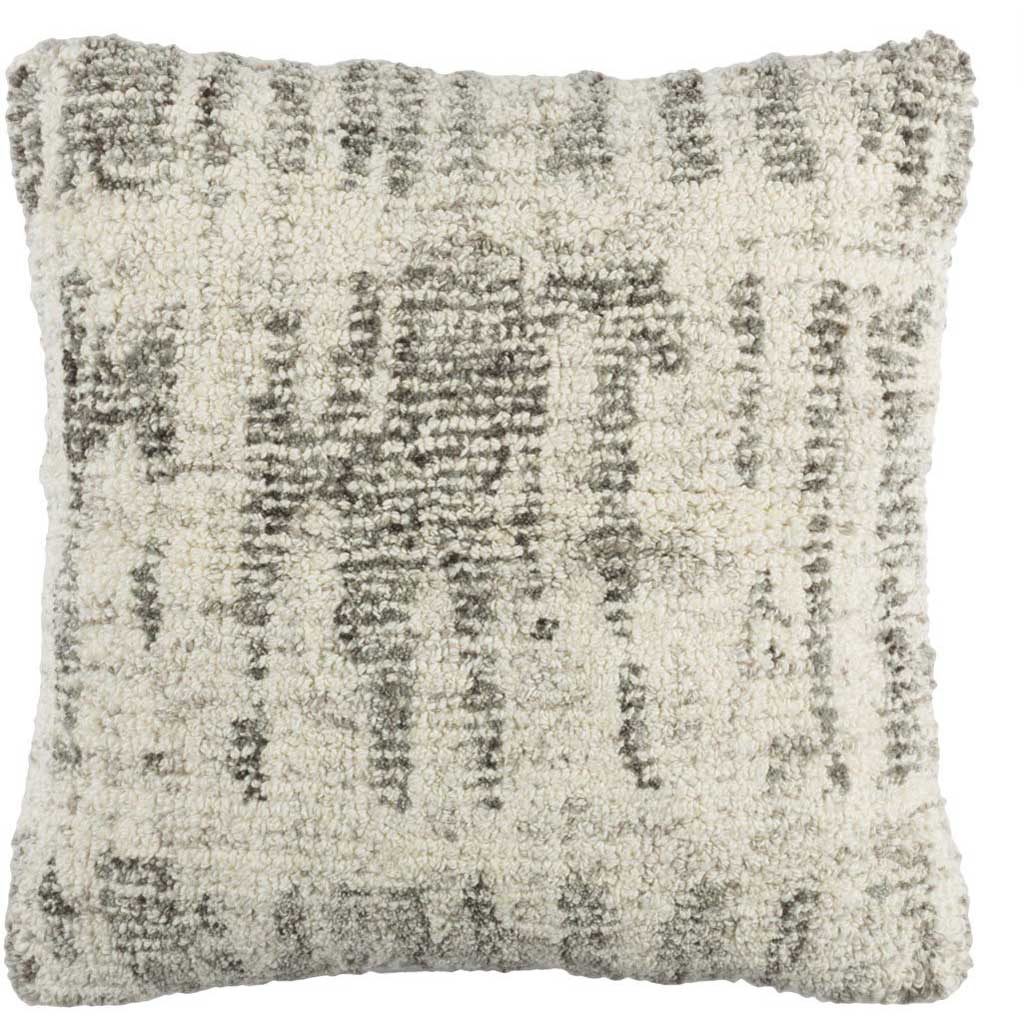 Primal Cream/Medium Gray/Black Pillow
