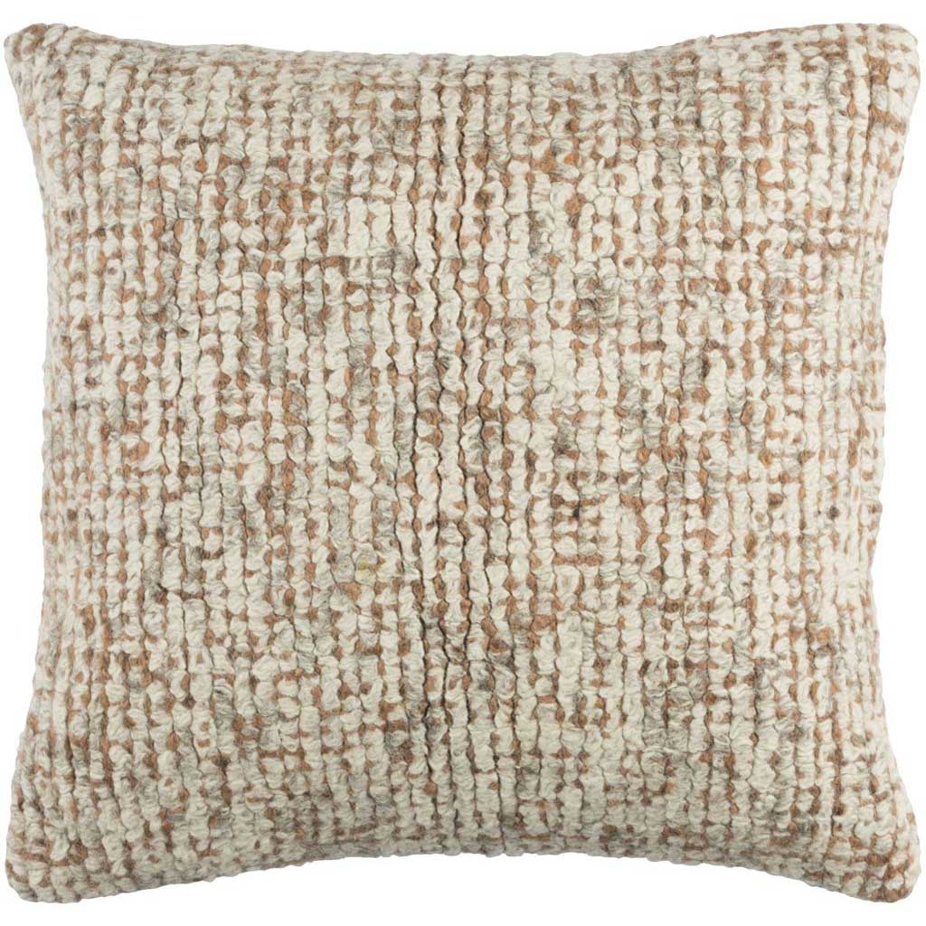 Primal Cream/Peach/Taupe Pillow