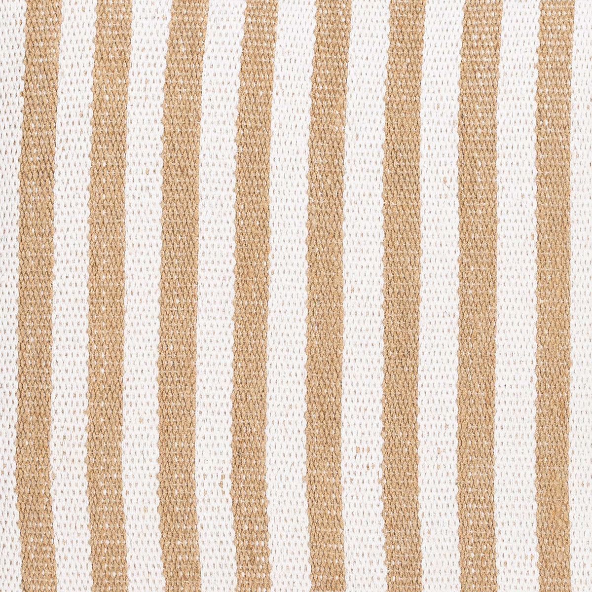 Paige Pouf Camel/White