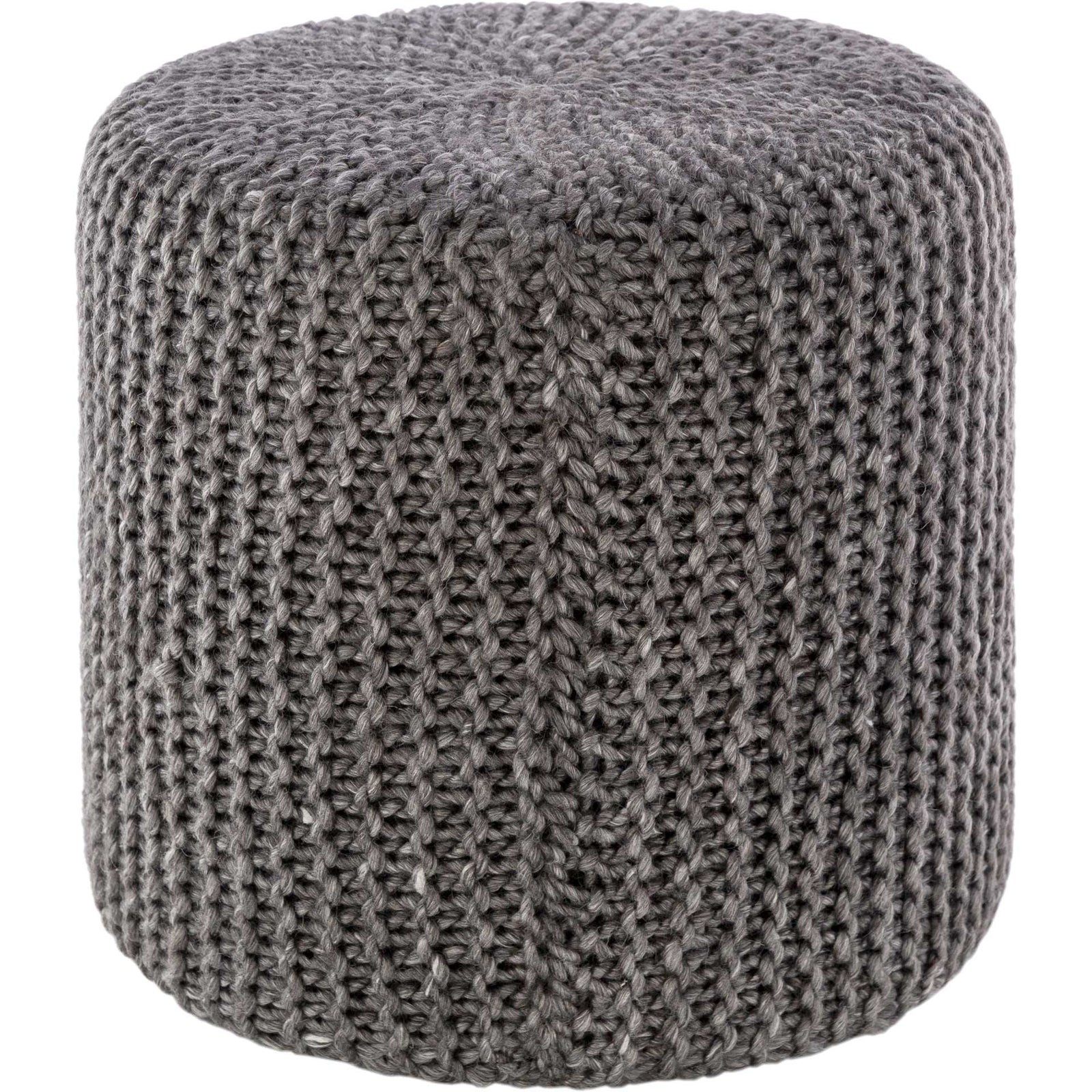 Preston Pouf Charcoal