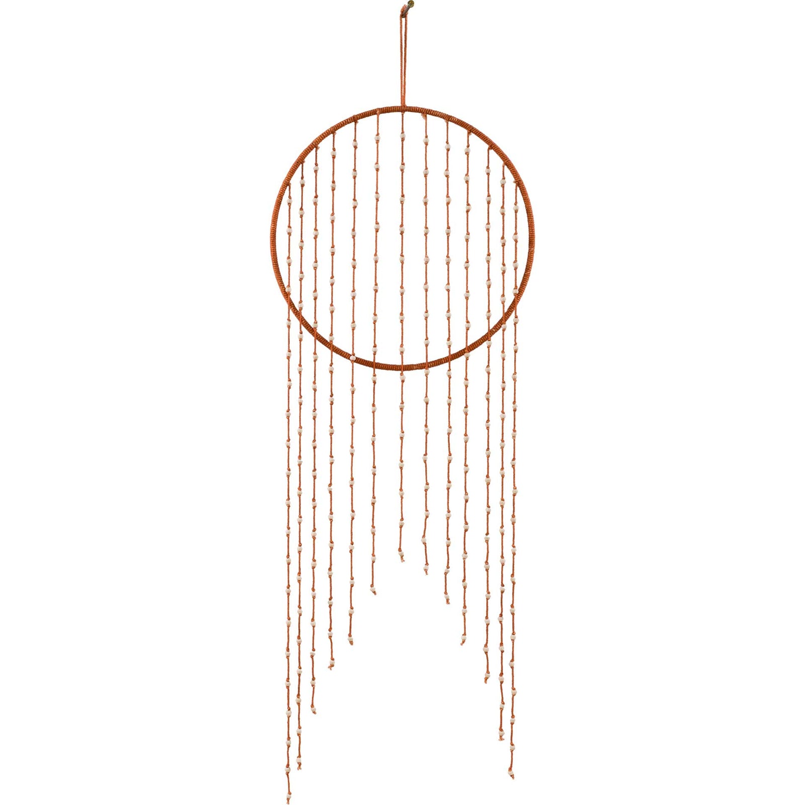 Poppy Wall Hanging Burnt Orange/Cream