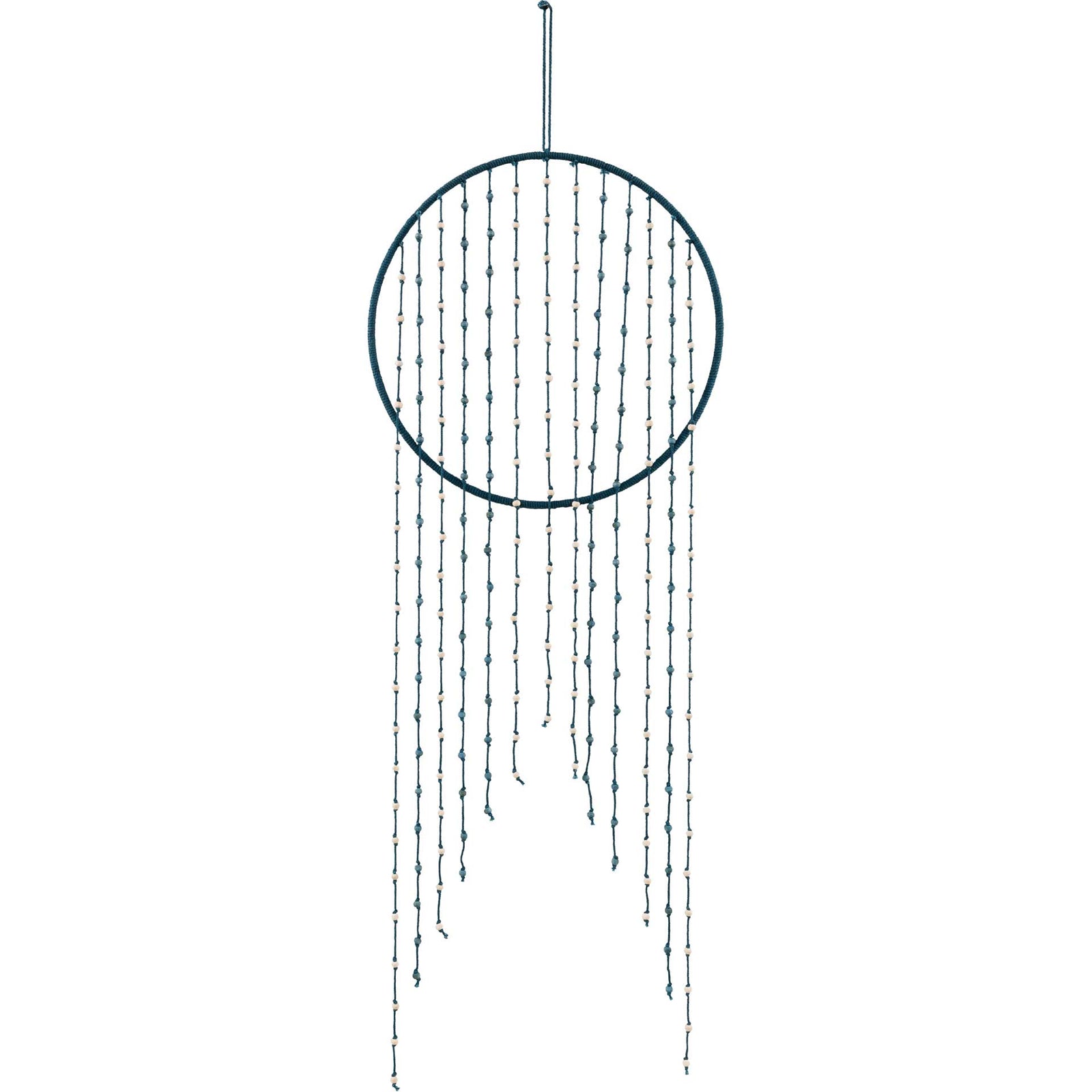 Poppy Wall Hanging Bright Blue/Cream