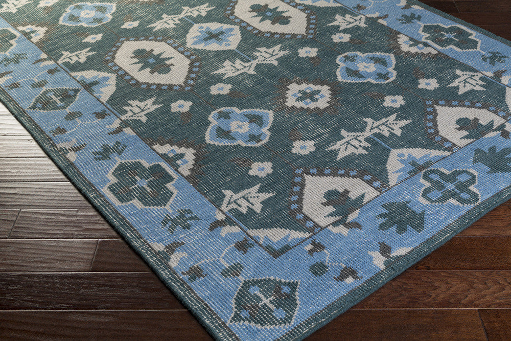 Pazar Teal/Sky Area Rug