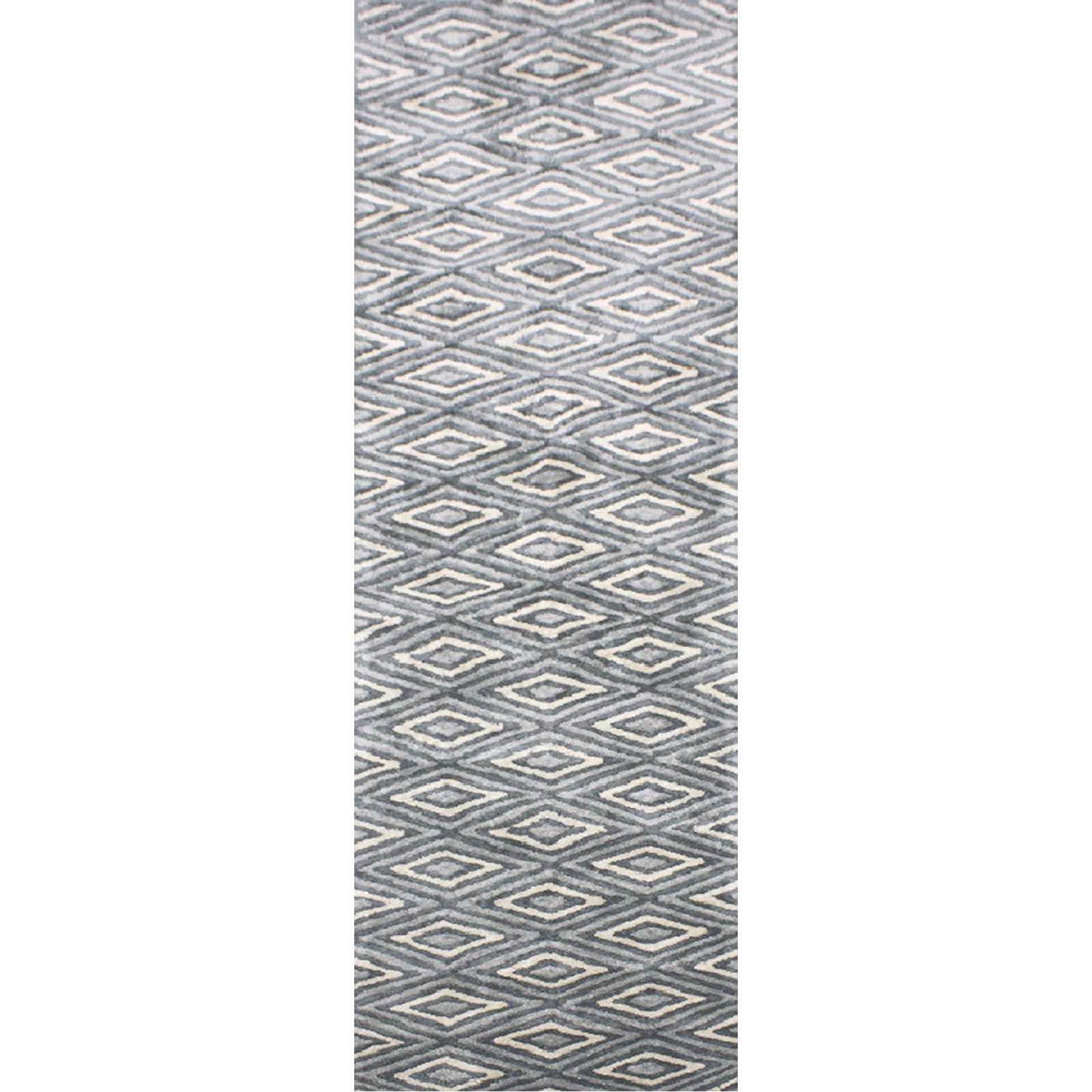 Quartz Charcoal/Slate Runner Rug