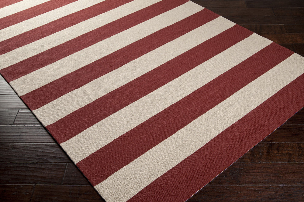 Rain Burgundy/Beige Area Rug