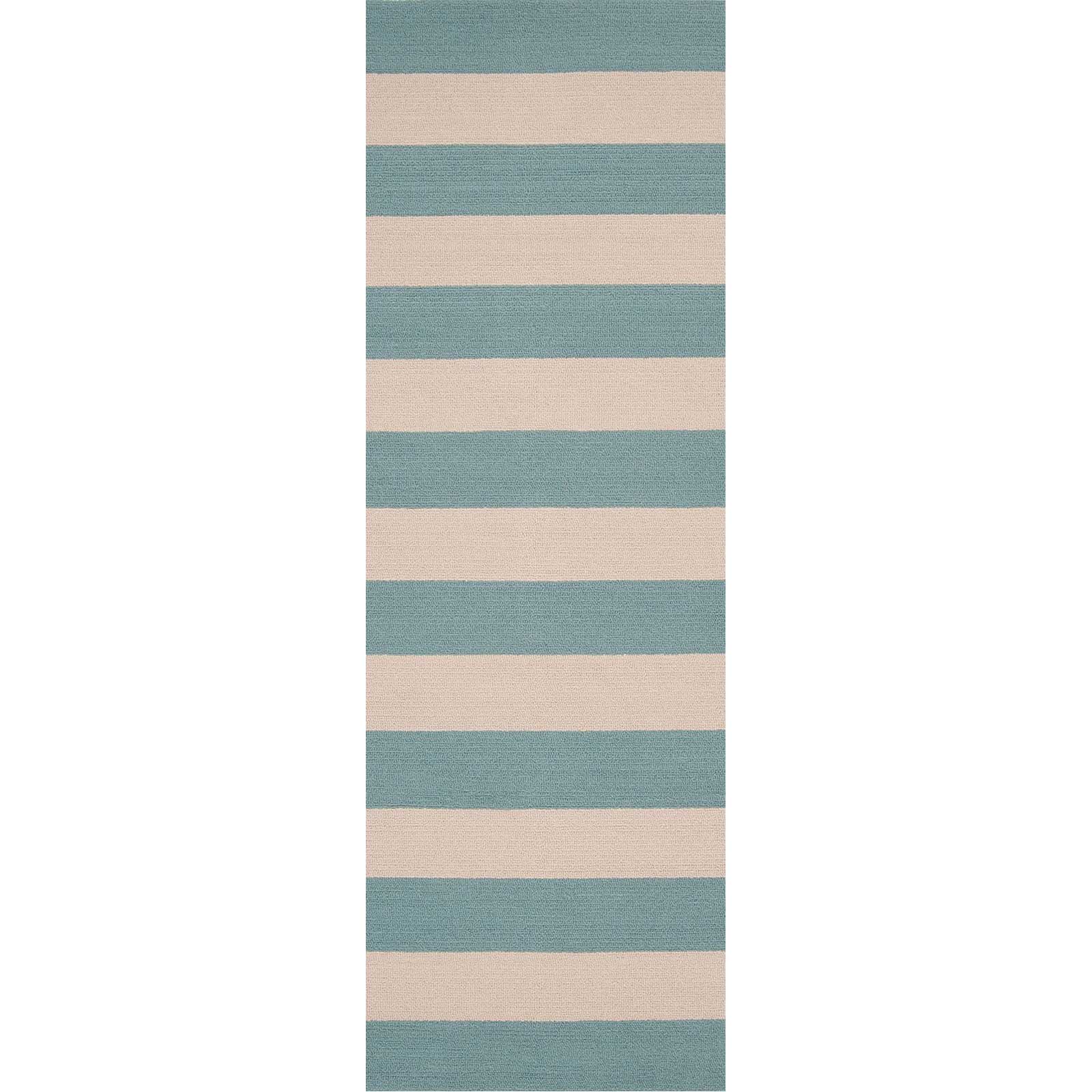 Rain Slate/Beige Runner Rug