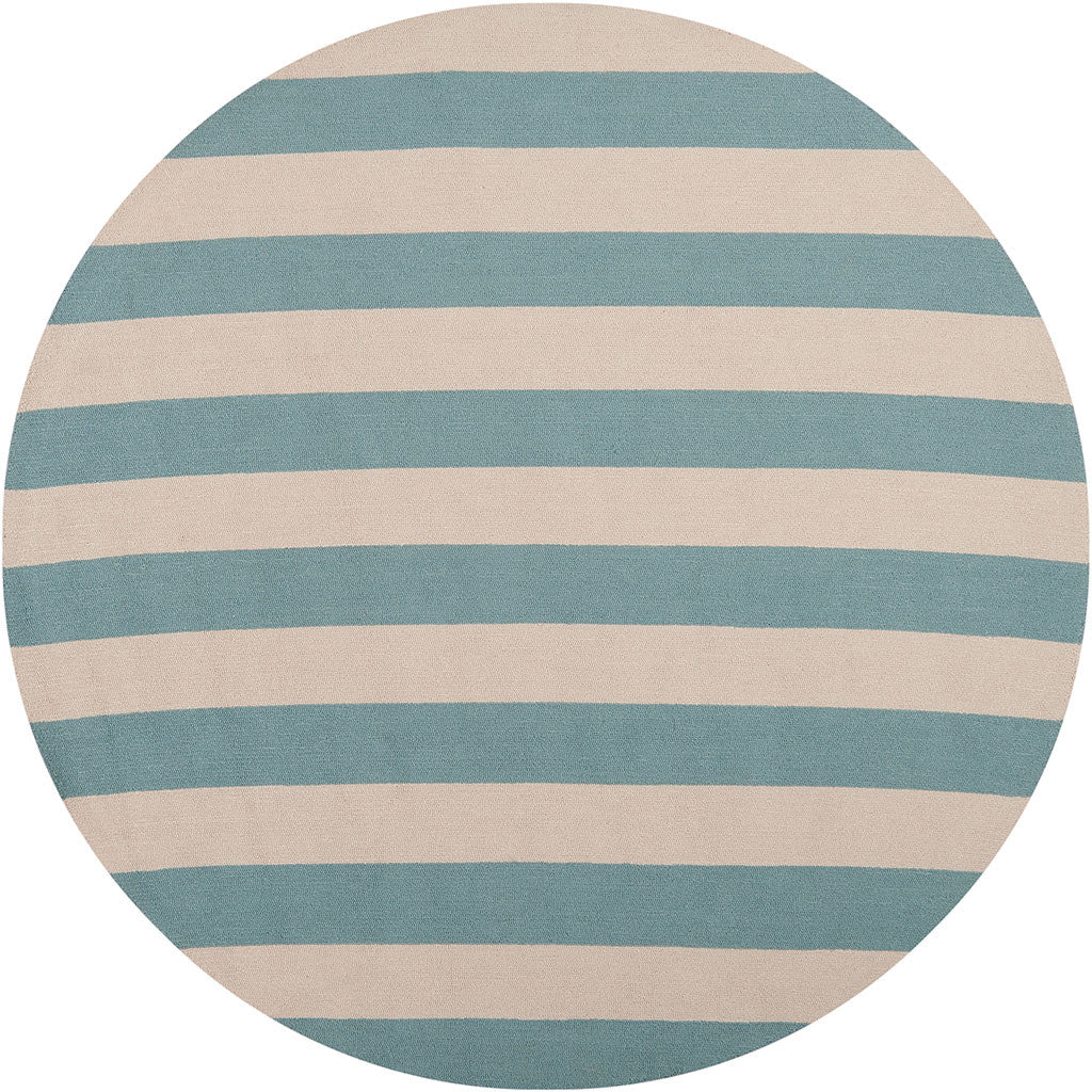 Rain Slate/Beige Round Rug
