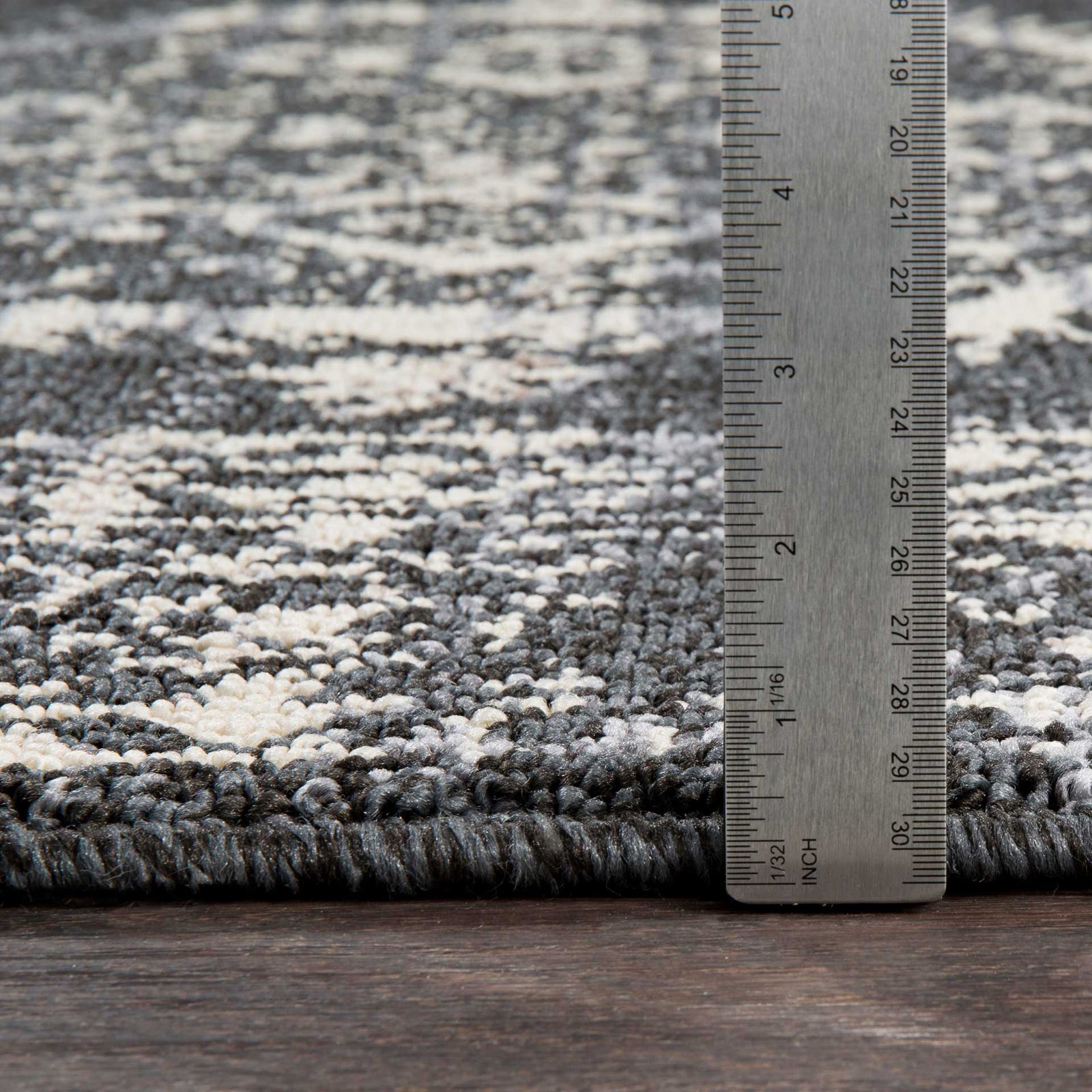 Restoration Charcoal/Cream Area Rug