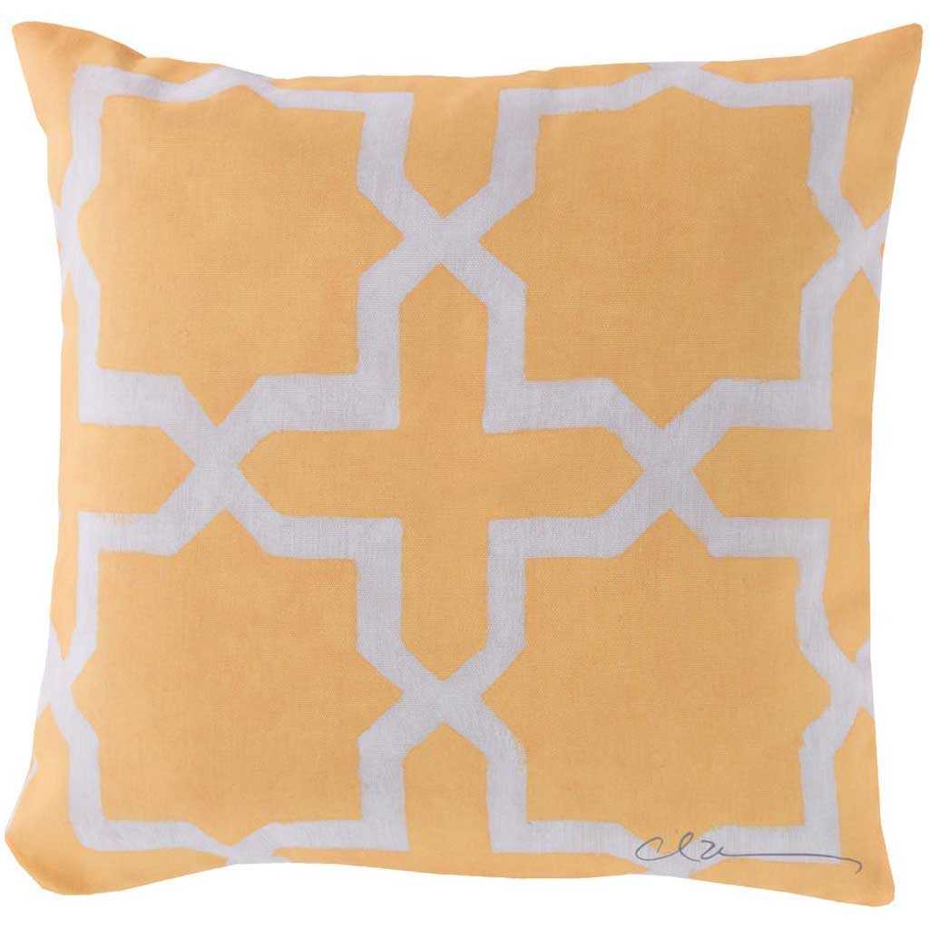 Striking Star Sunflower/Beige Pillow