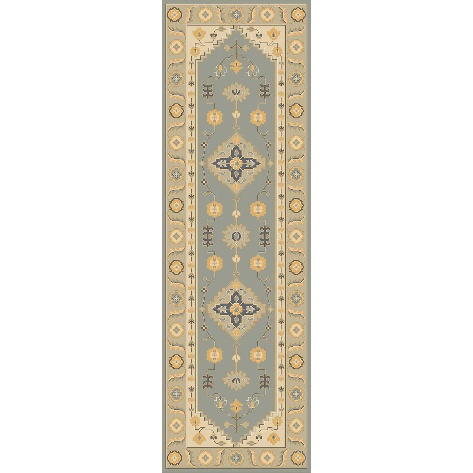 Relic Moss/Gold Runner Rug