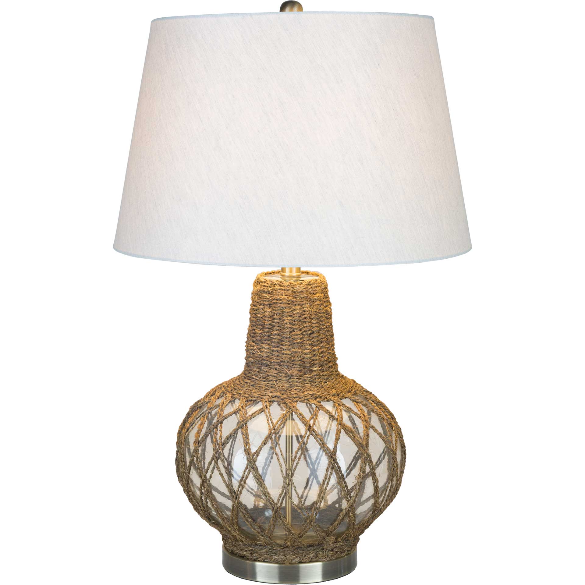 Robin Table Lamp White/Beige