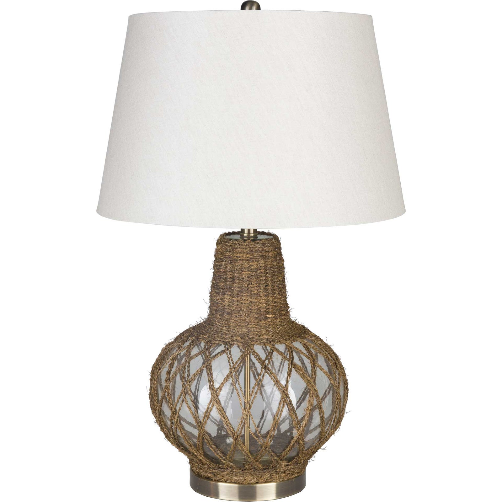 Robin Table Lamp White/Beige