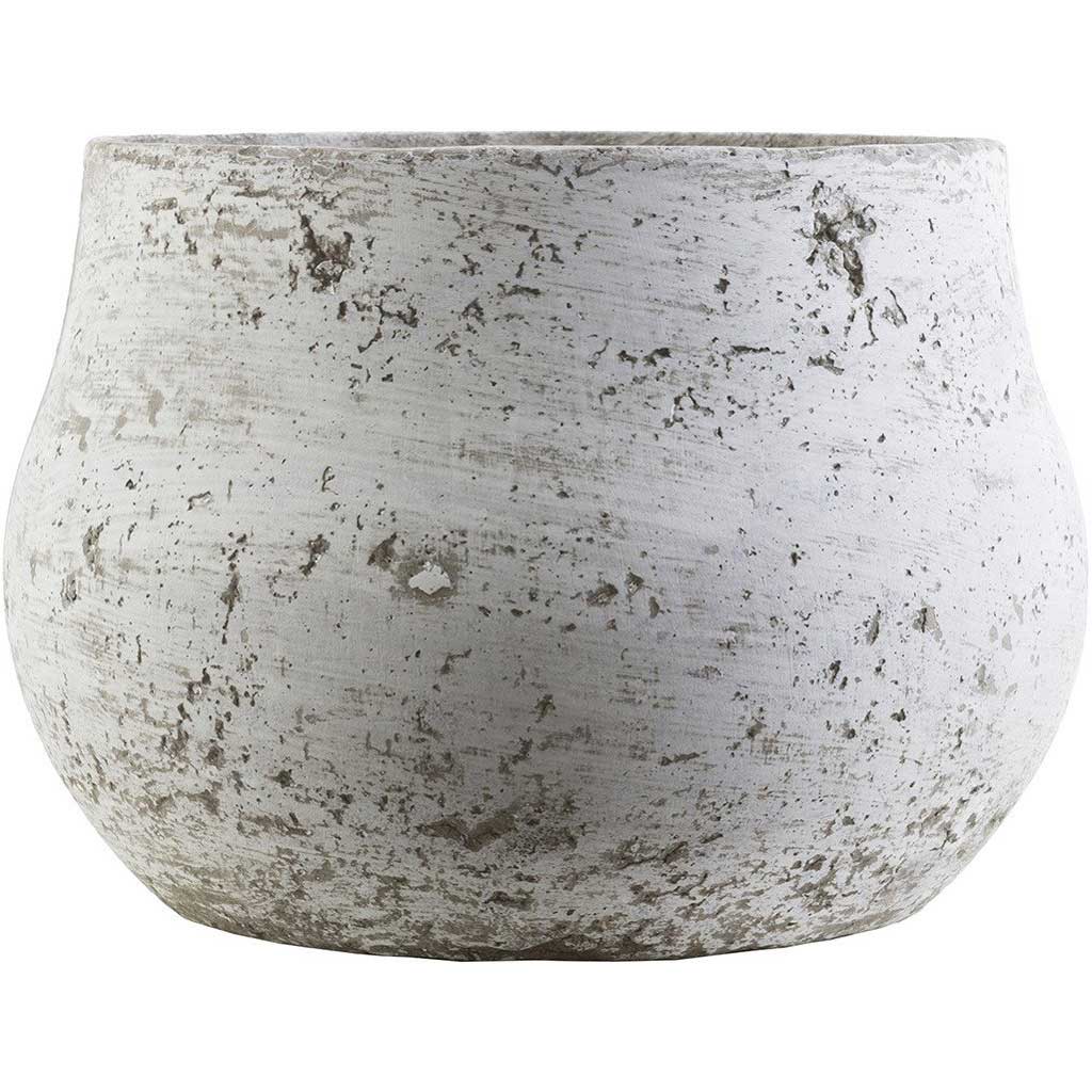 Rome Cement Pot Light Gray Small