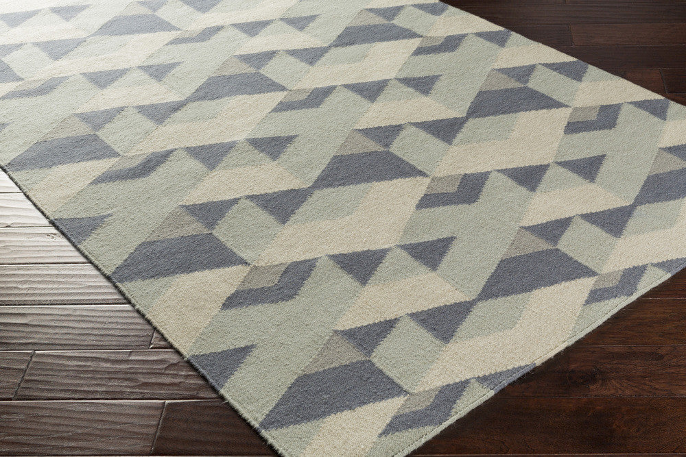 Rivington Gray/Moss/Ivory Area Rug