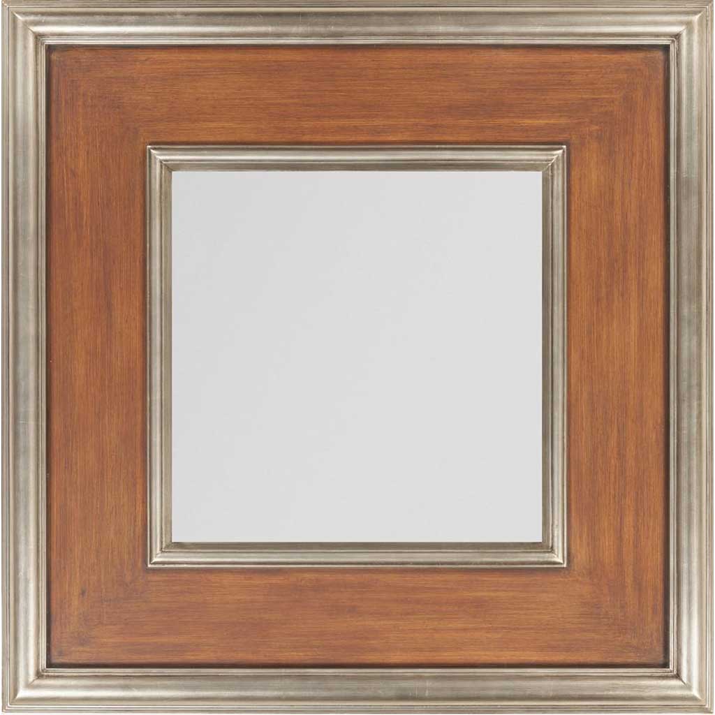 Warmth Brown/Silver Wall Mirror
