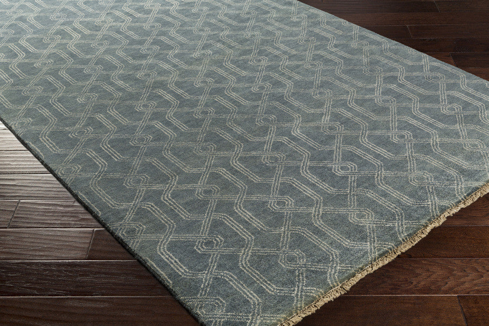 Stanton Charcoal/Beige Area Rug