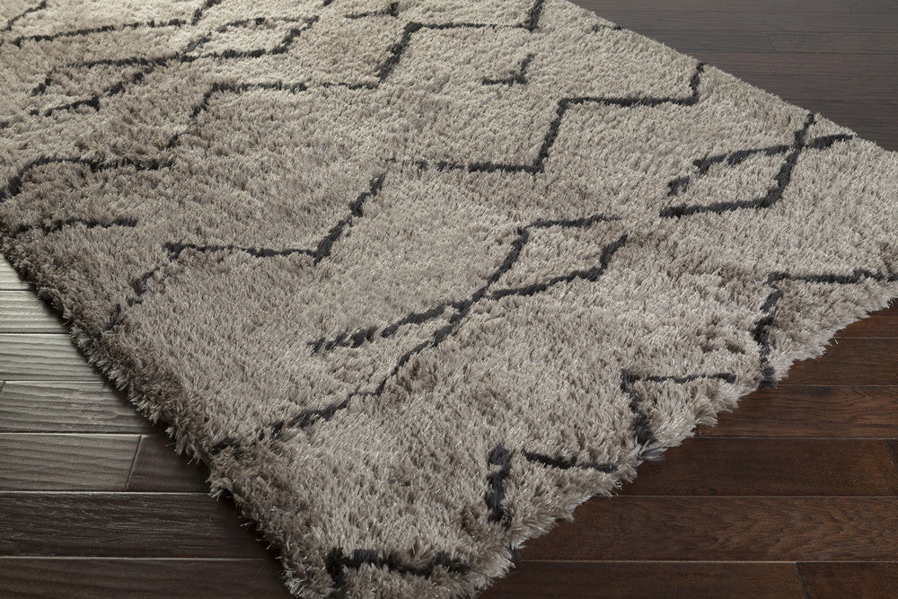 Scout Gray/Black Area Rug