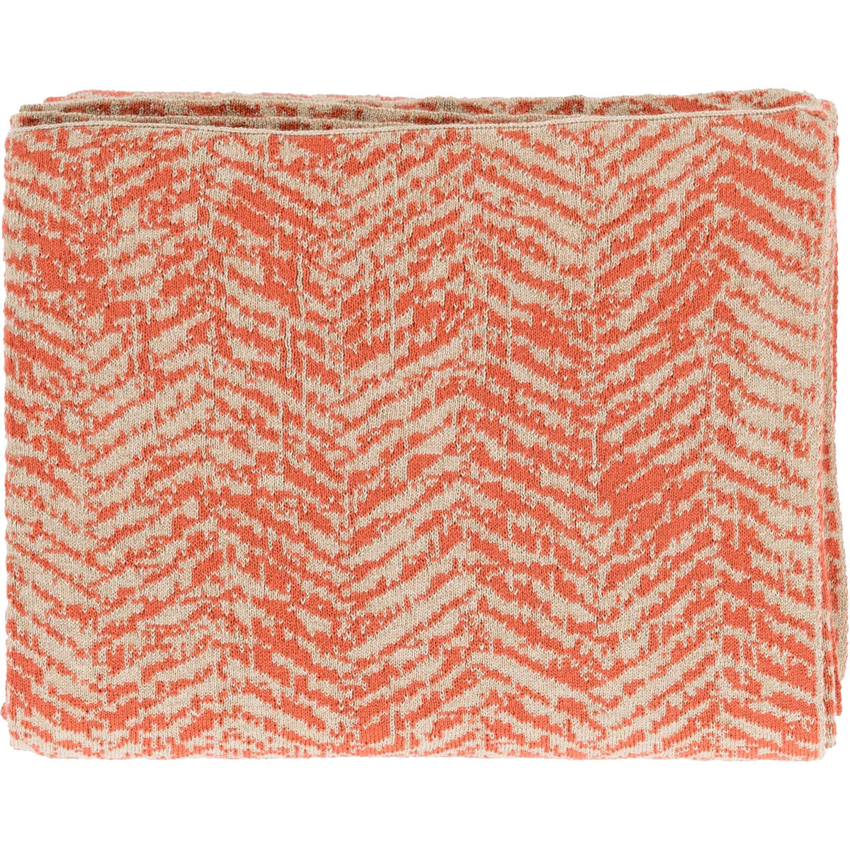 Stella Throw Burnt Orange/Tan