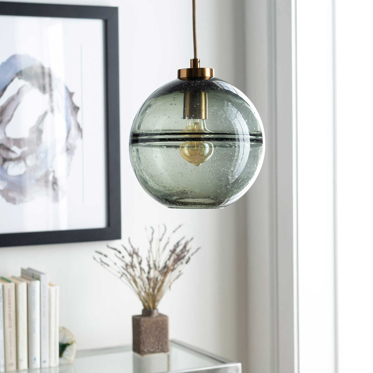 Shanara Ceiling Lamp Gray/Bronze