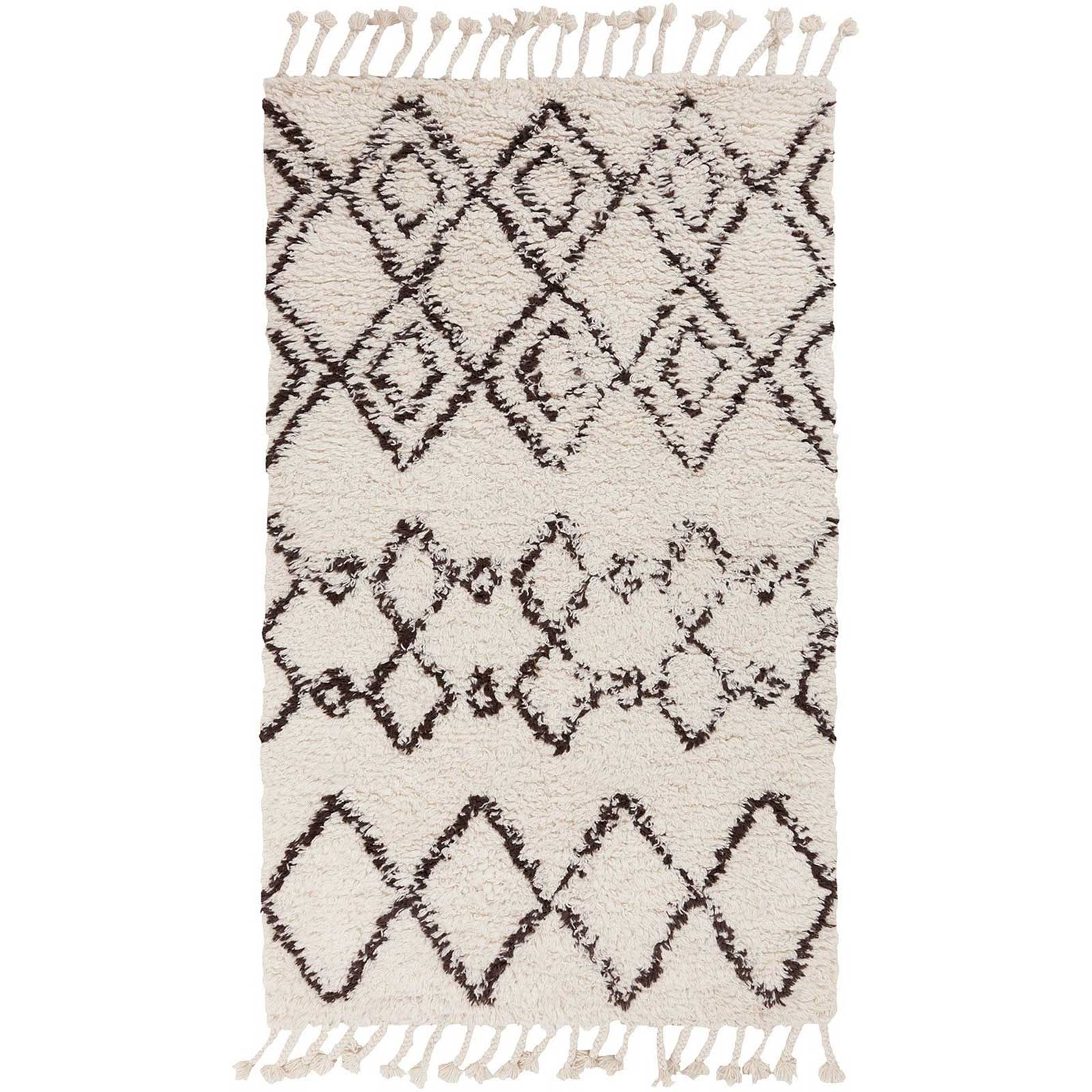 Sherpa Ivory/Taupe Area Rug - Froy.com