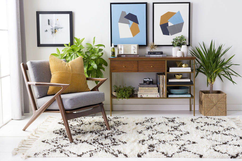 Sherpa Ivory/Taupe Area Rug