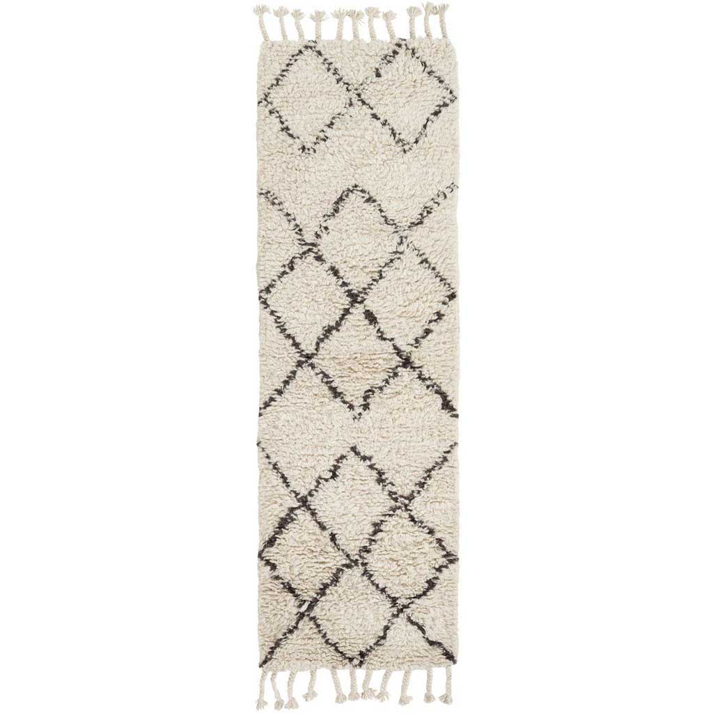 Sherpa Ivory/Bistre Runner Rug