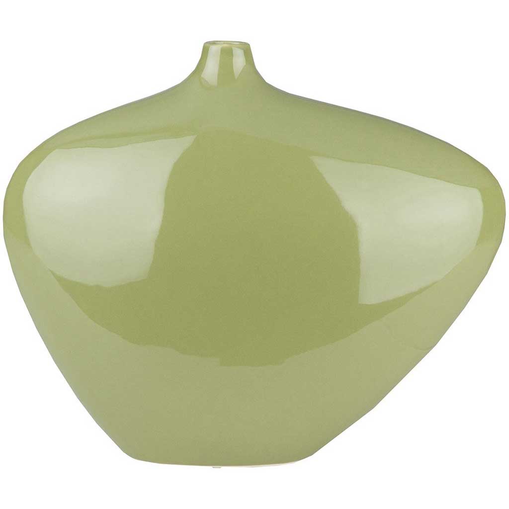 Salacoa Ceramic Table Vase Moss Medium
