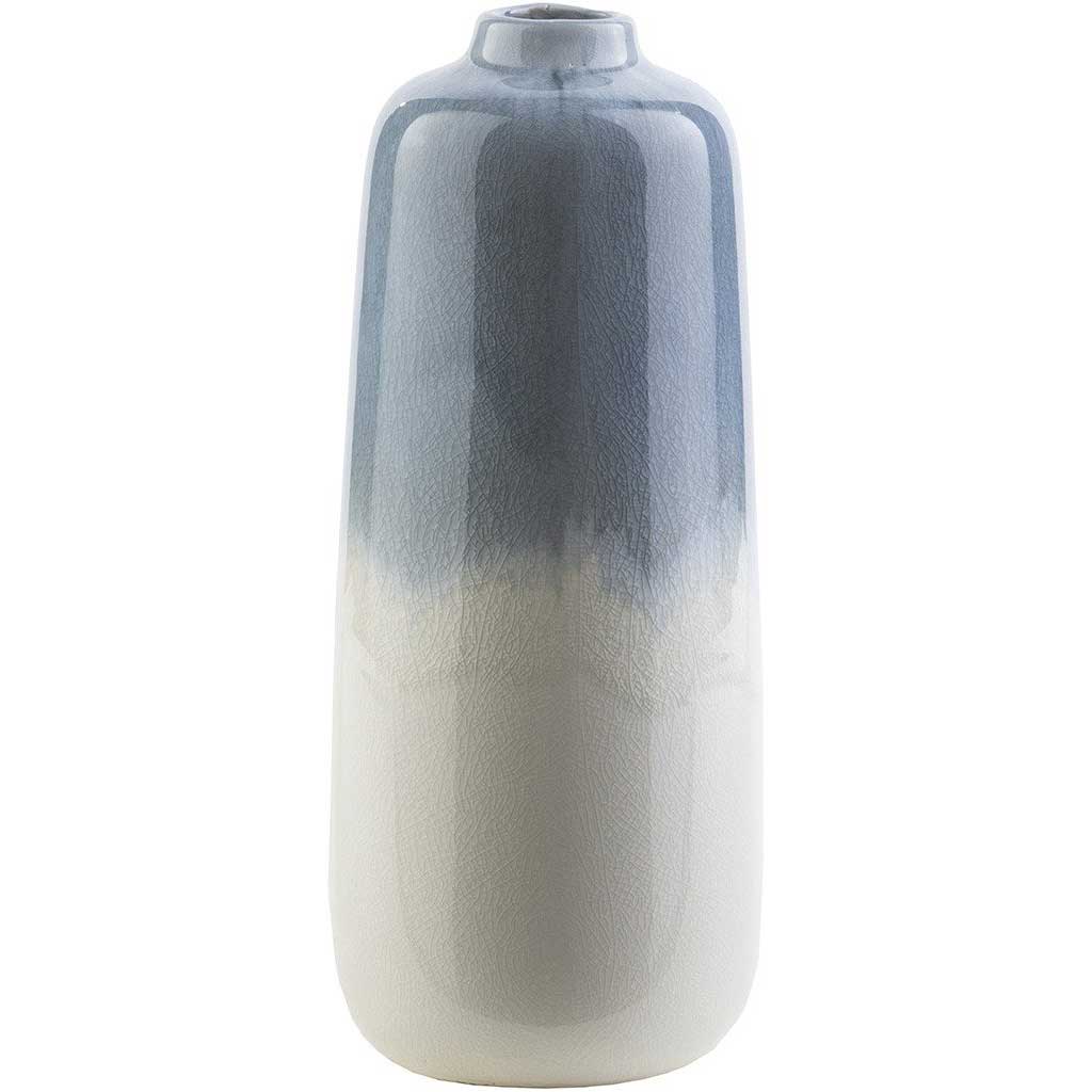 Santo Ceramic Table Vase Gray