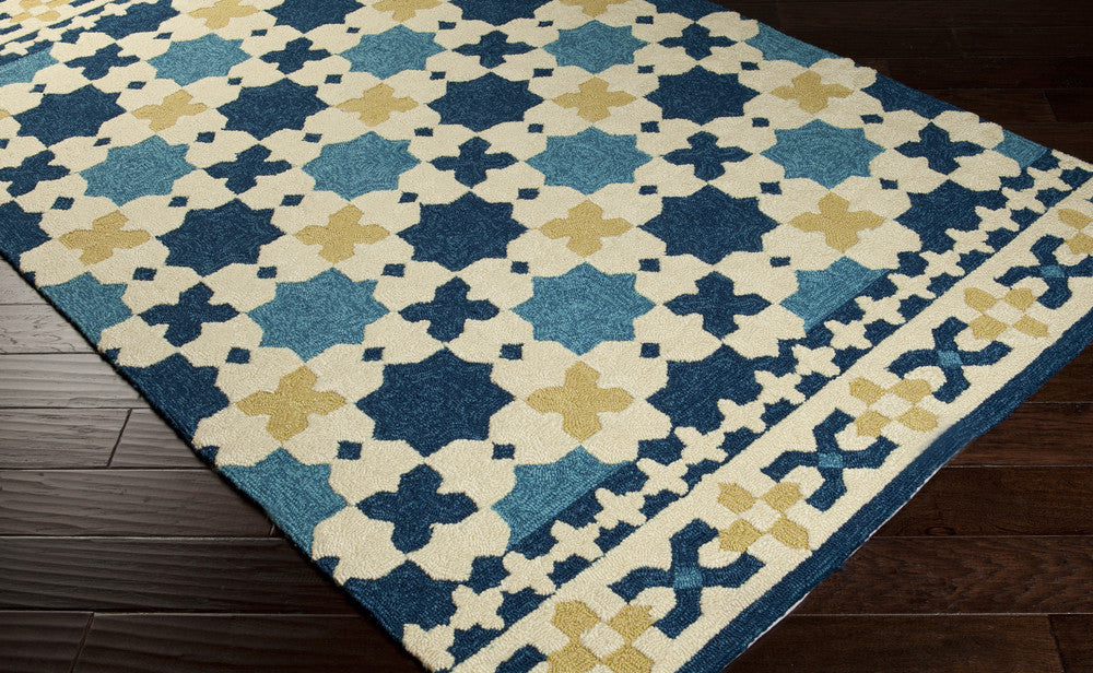 Storm Cobalt/Lime Area Rug