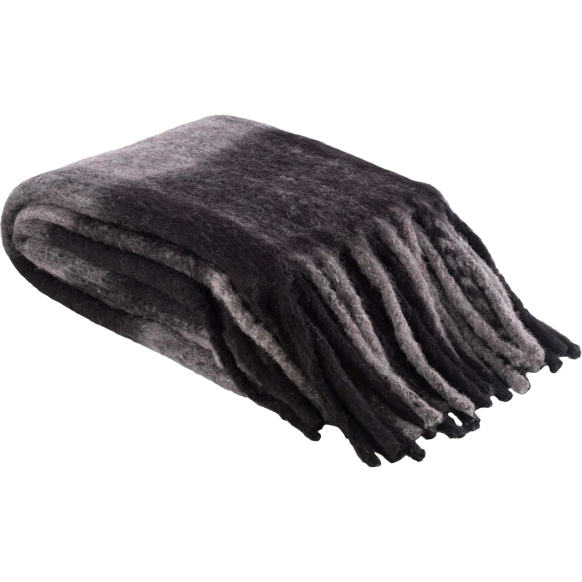 Sterling Throw Medium Gray/Black