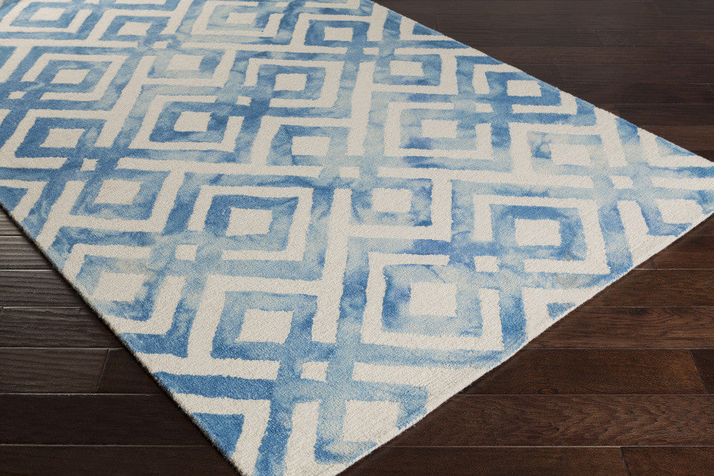 Serafina Aqua/Slate Area Rug