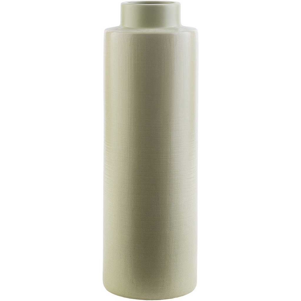 Sarasota Ceramic Table Vase Beige Large