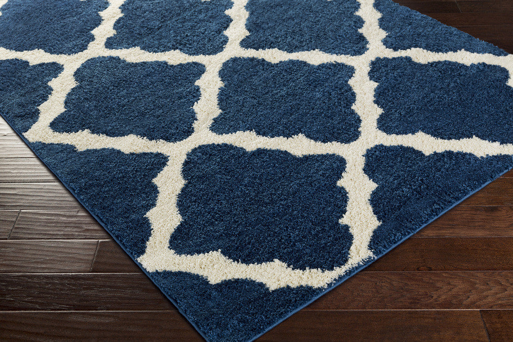 Swift Cobalt/Ivory Area Rug