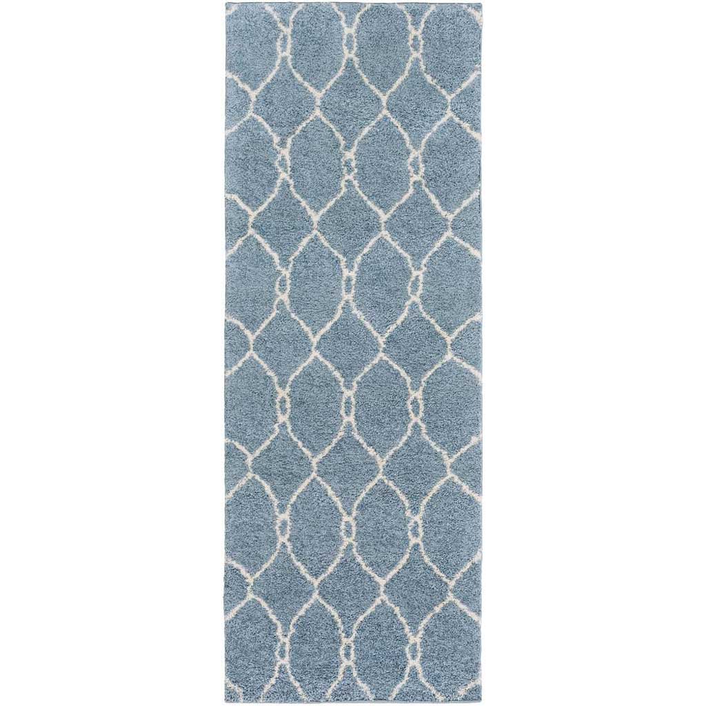 Swift Slate/Light Gray/Mint Runner Rug