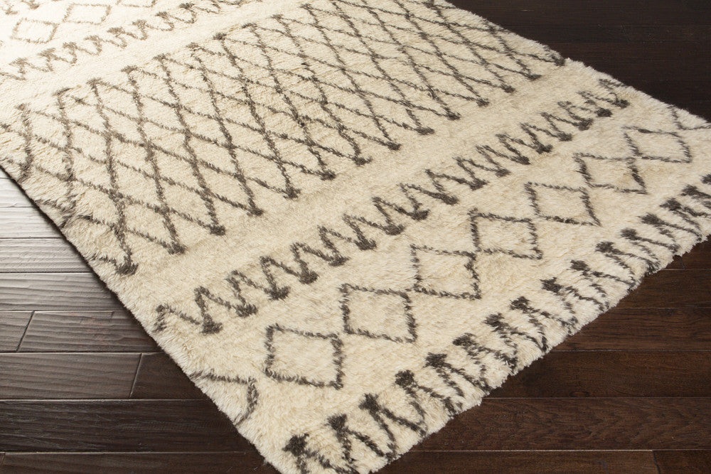 Tasman Beige/Charcoal Area Rug