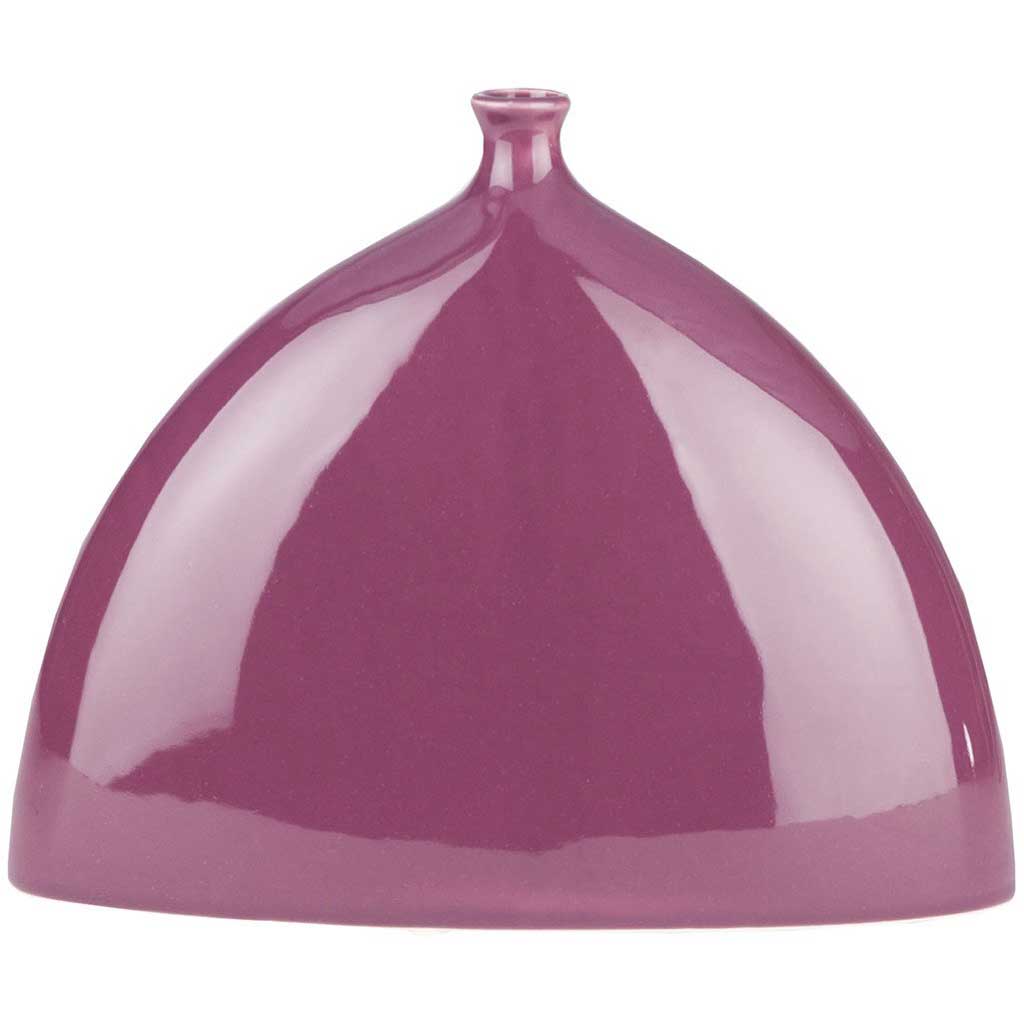 Tara Ceramic Table Vase Eggplant