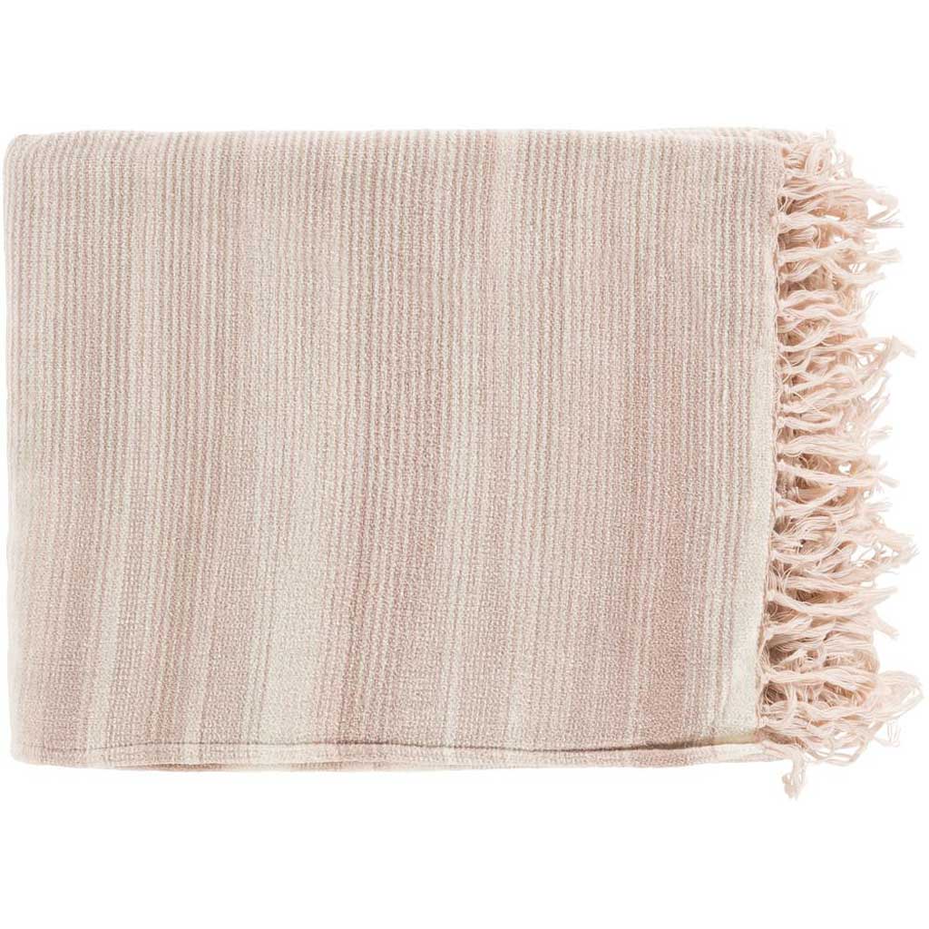 Tanga Striped Pink Throw