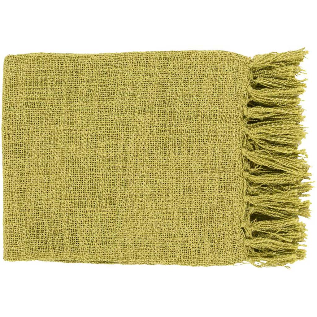 Tilda Solid Green Throw