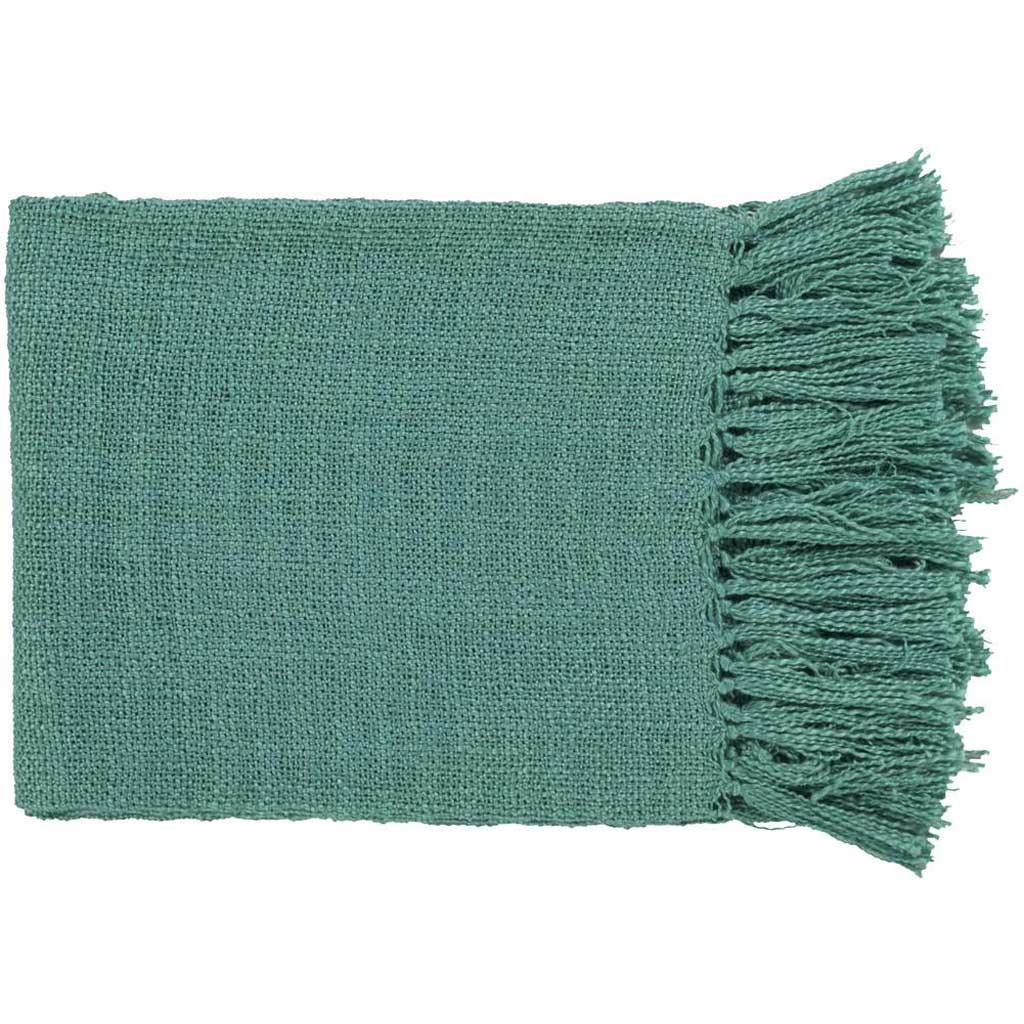 Tilda Solid Teal Throw