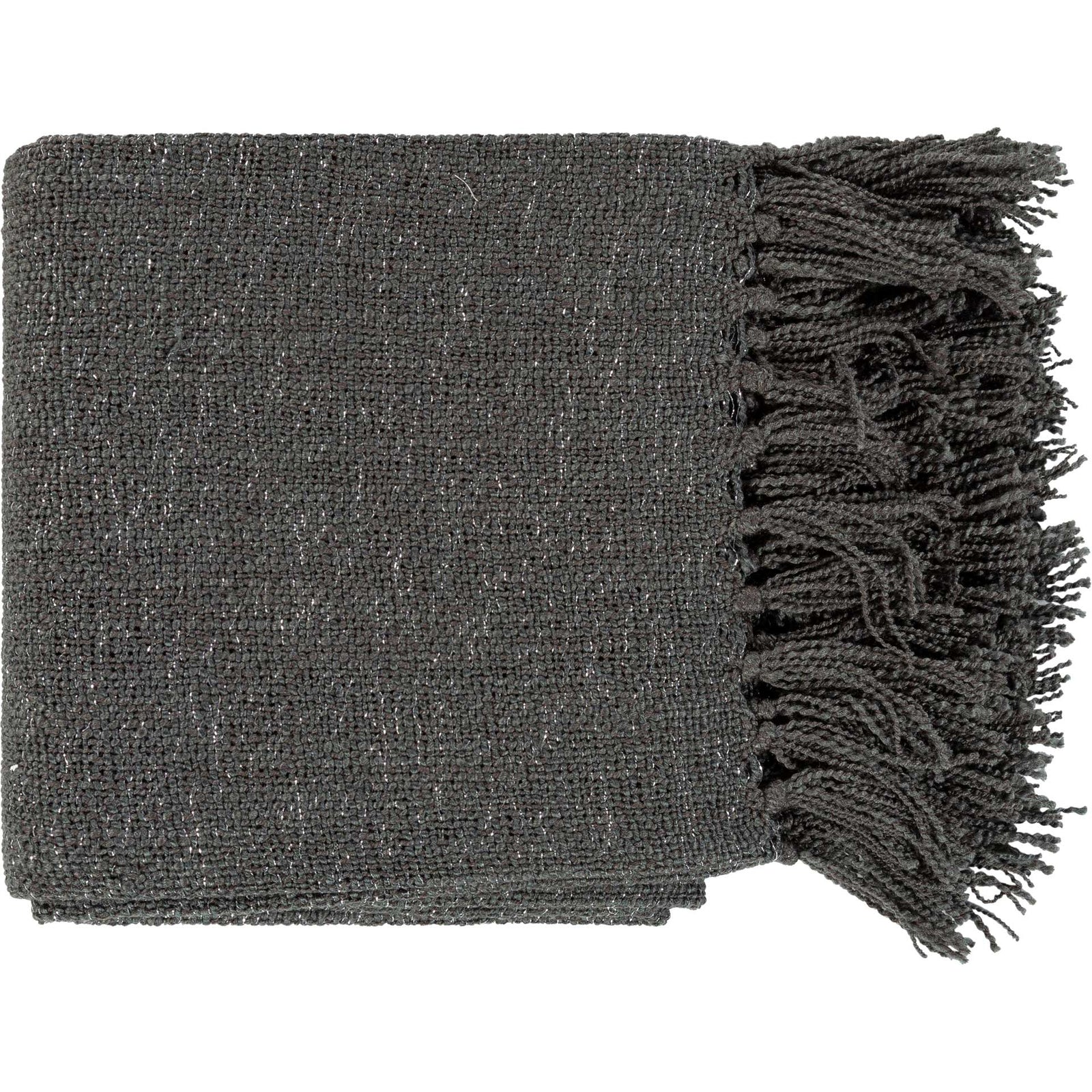 Tiara Throw Charcoal/Silver