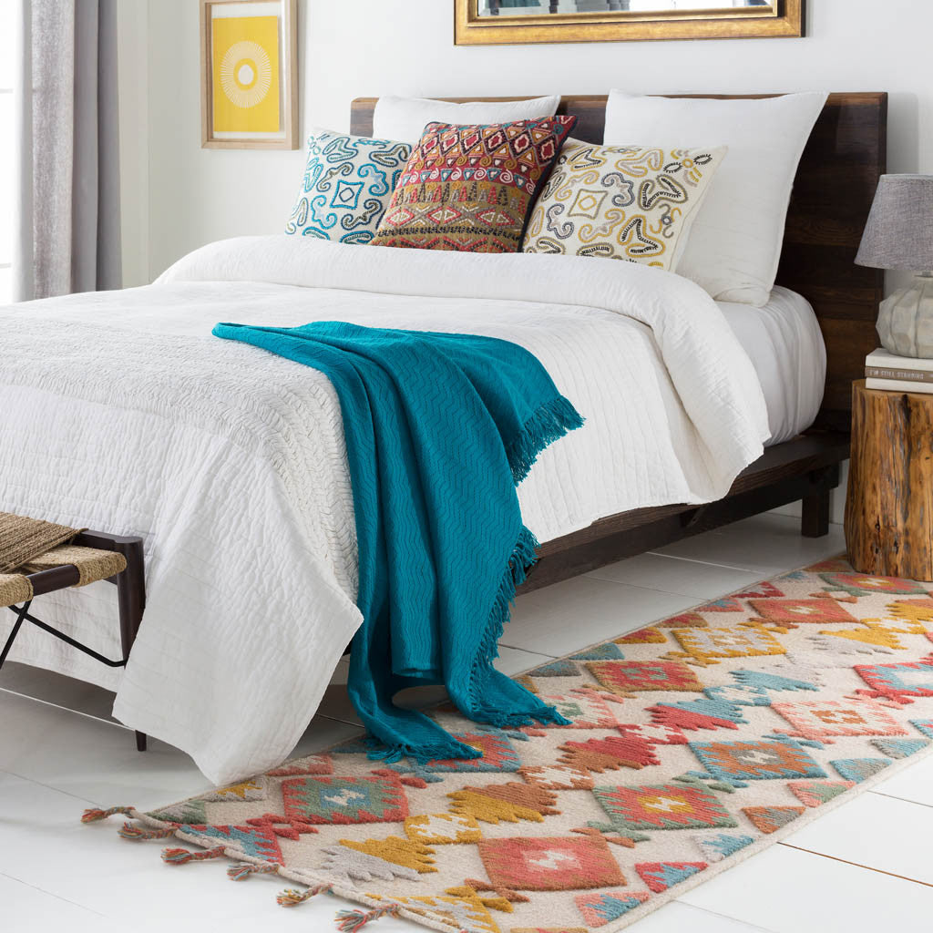 Tallo Rust/Cherry/Moss Area Rug