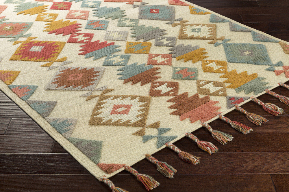 Tallo Rust/Cherry/Moss Area Rug