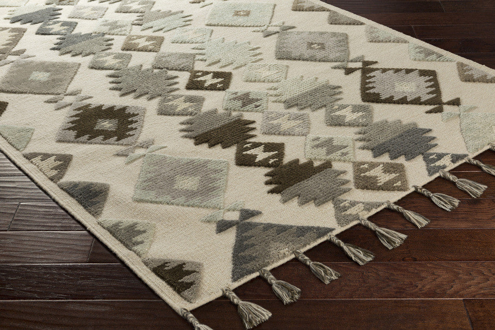 Tallo Beige/Gray/Light Gray Area Rug