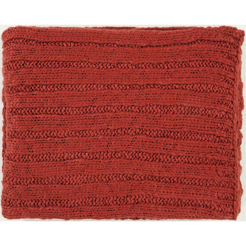 Timothy Textural Red Throw